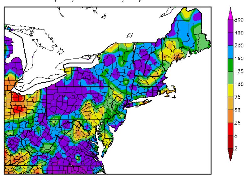 Why has Upstate New York been so sopping wet this year